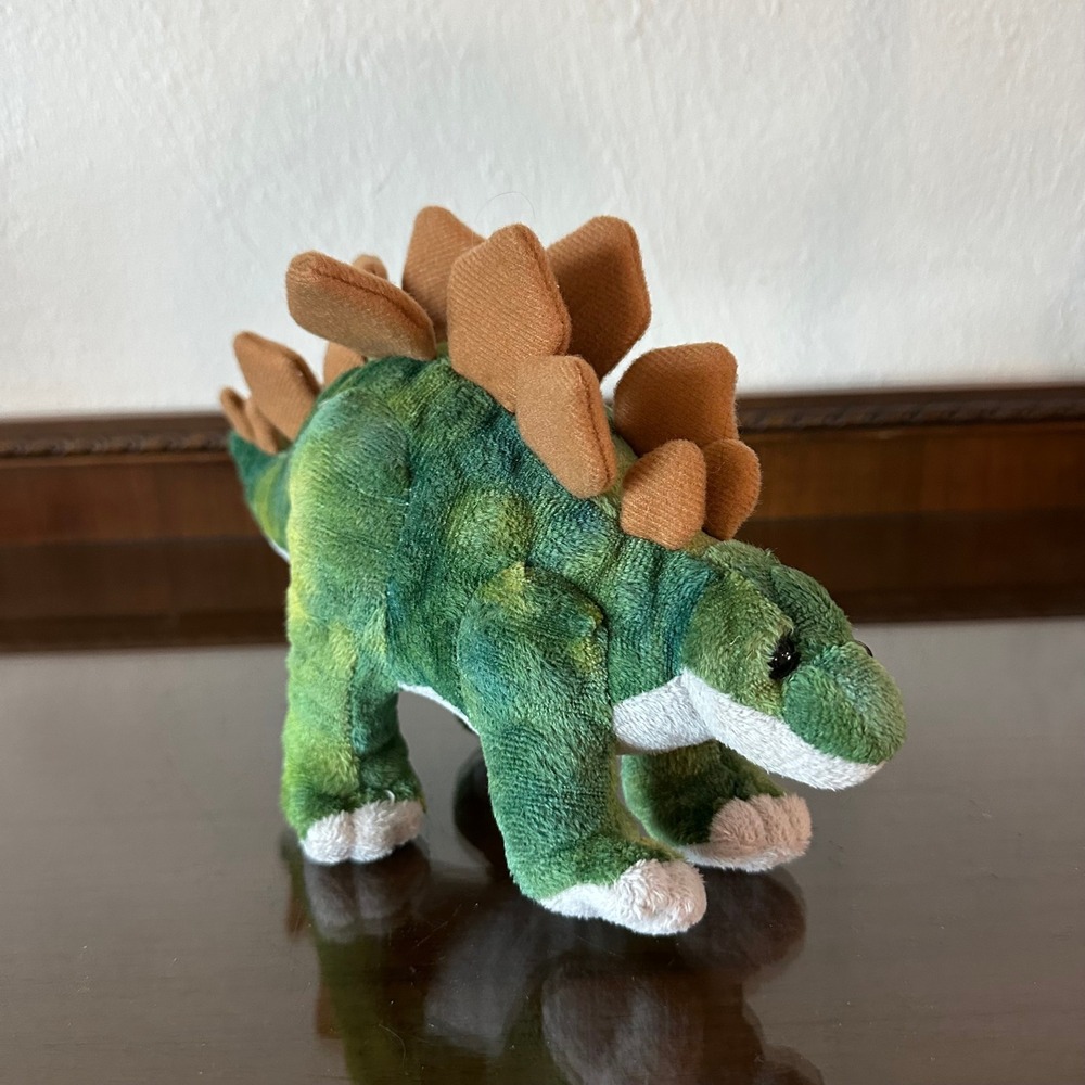 Wild Republic Dinosauria Stegosaurus Dinosaur Plush Stuffed Animal Soft Toy 10''